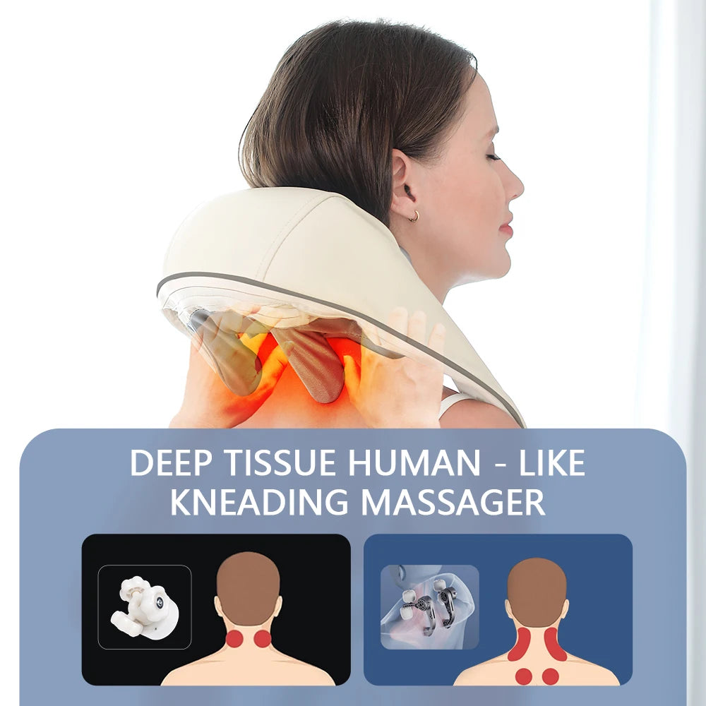 Deep Trapezius & Neck Massager Shawl
